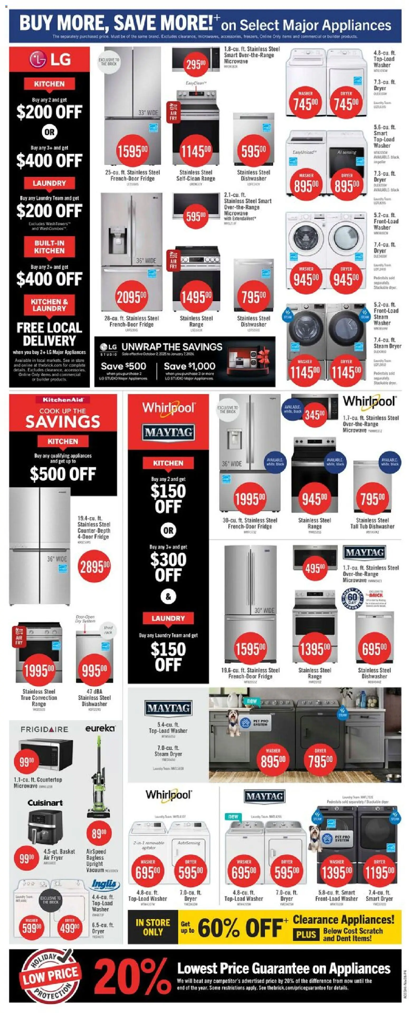 The Brick - Black Friday  - page 15- valid from Nov 28, 2025