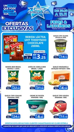 Pré-visualização Estrela Azul - Ofertas Clube Bebidas válida a partir de 30/10/2025