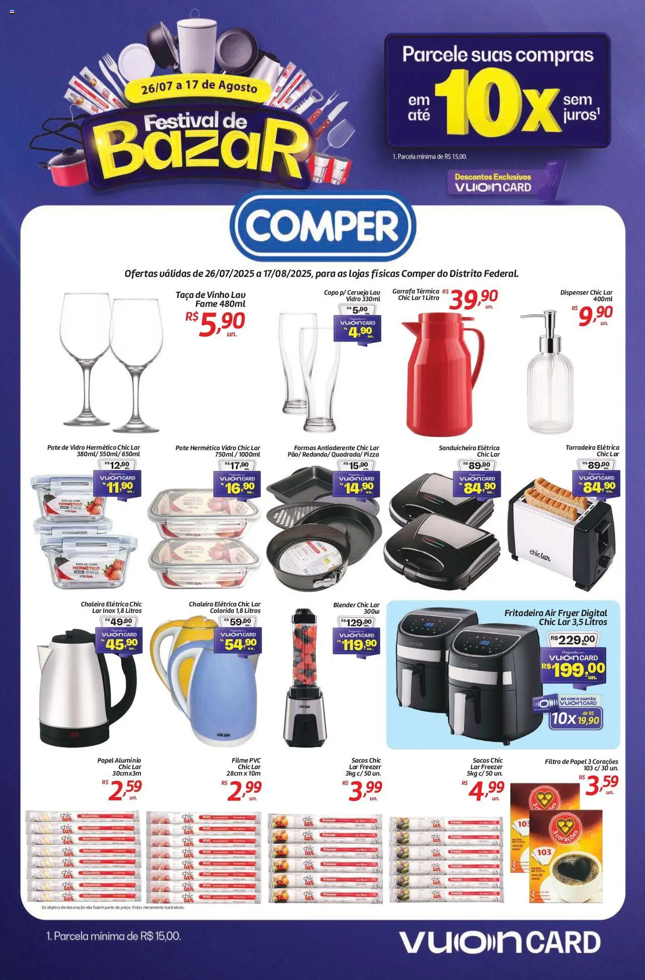 Comper - Ofertas Festival de Bazar - página 1- válido a partir de 26/07/2025

