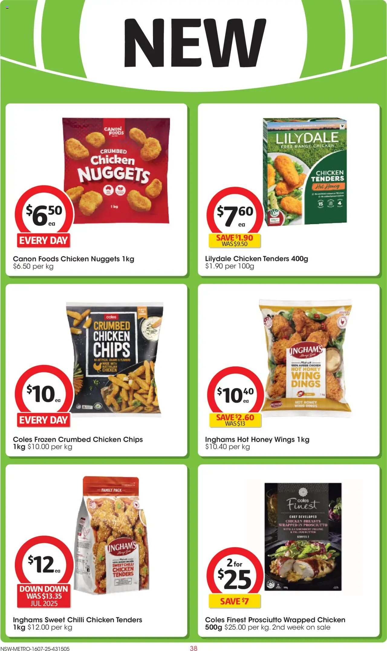 Coles Catalogue NSW - page 38- valid from 16/07/2025