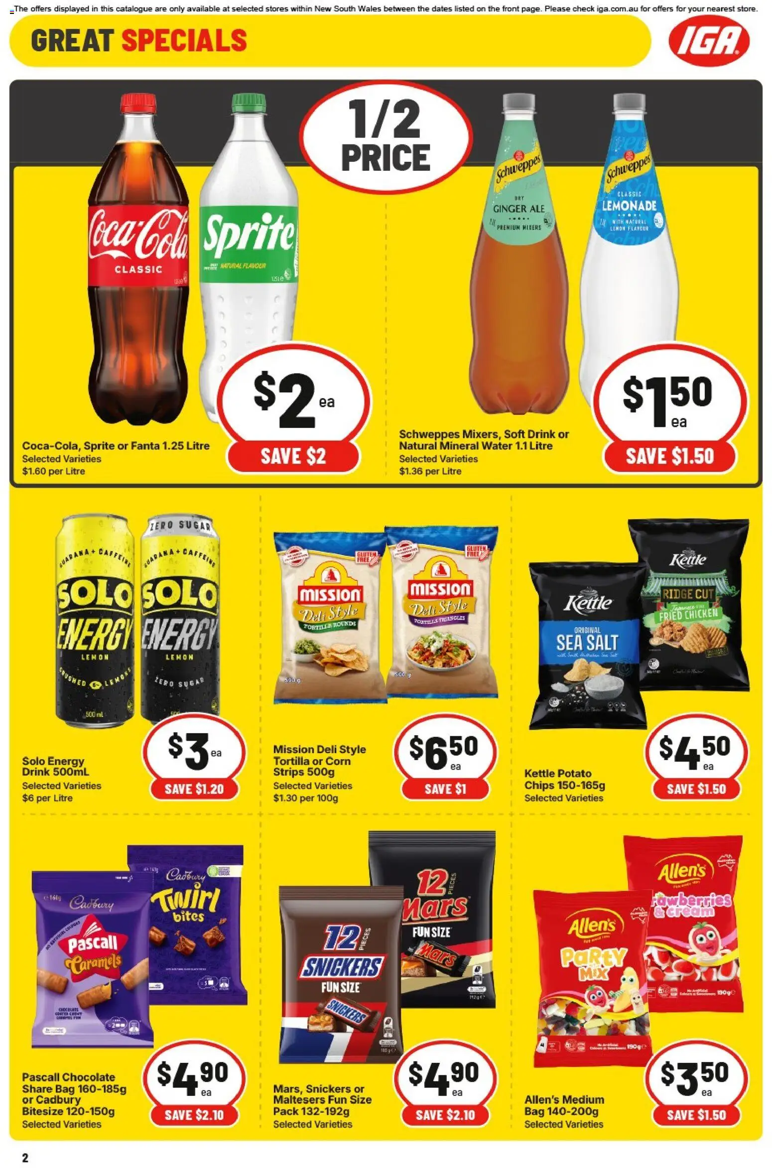 IGA Catalogue NSW - page 5- valid from 14/01/2026