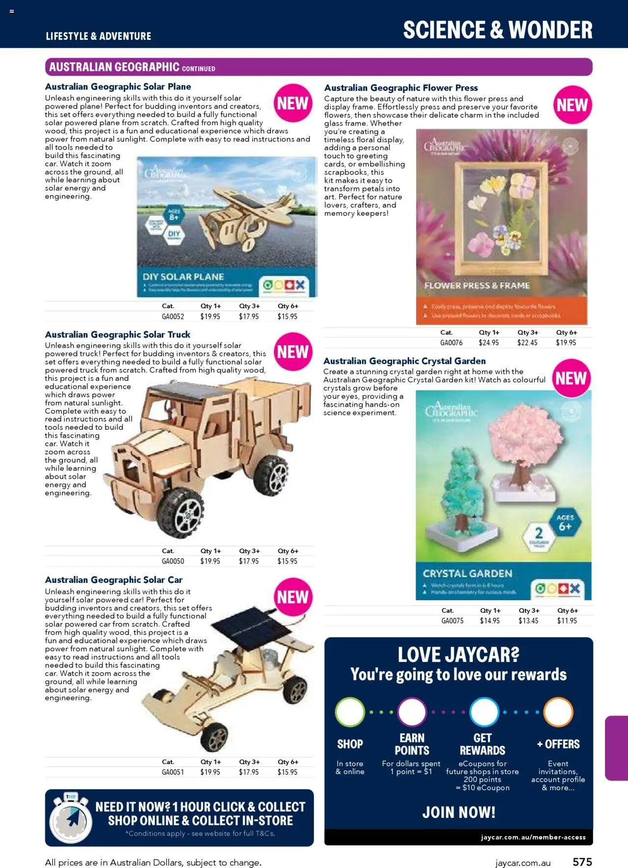 Jaycar Engineering & Scientific Catalogue 2025/2026  - page 575- valid from 09/07/2025