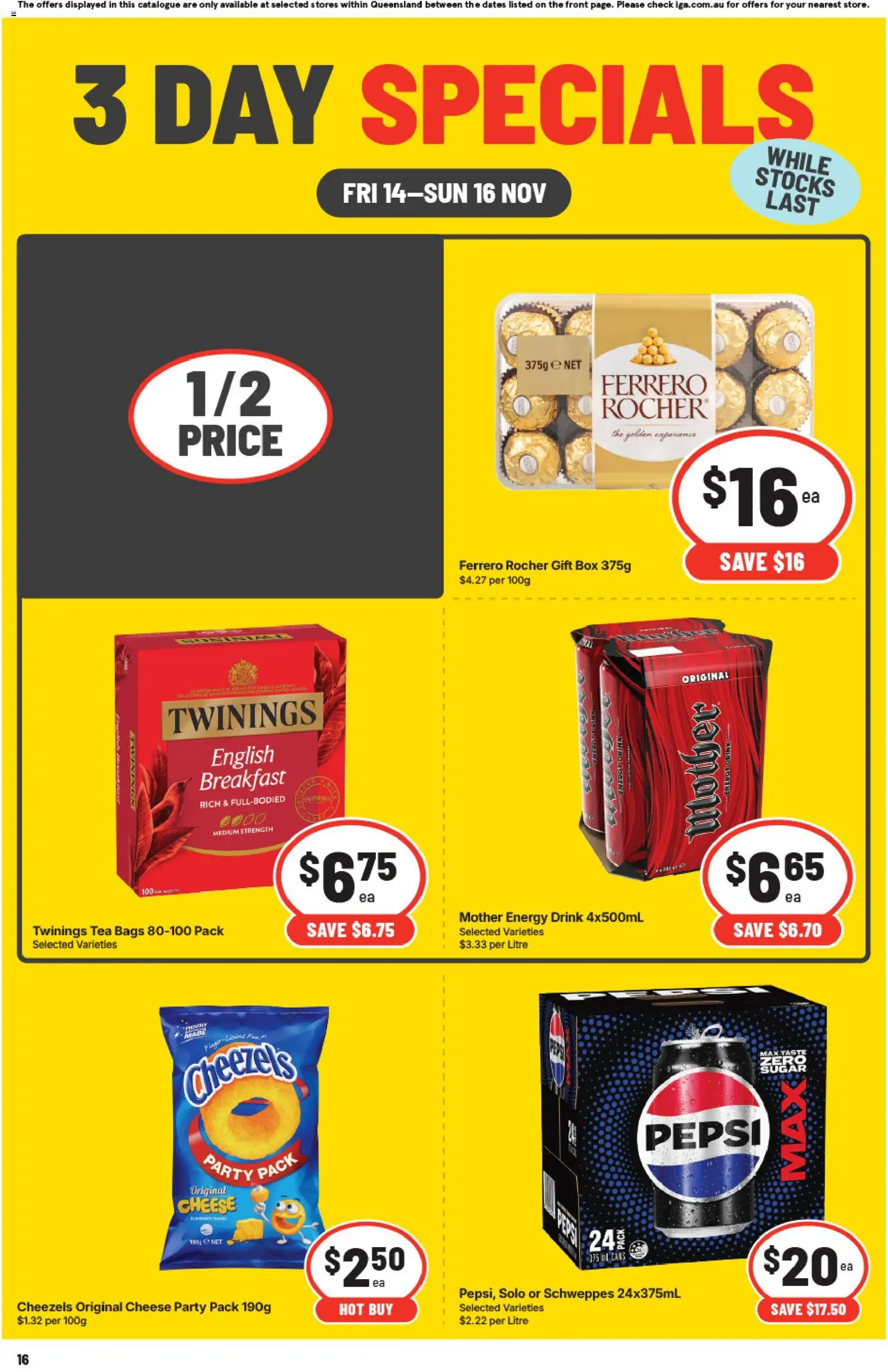 IGA 3 Day Specials QLD - page 2- valid from 14/11/2025