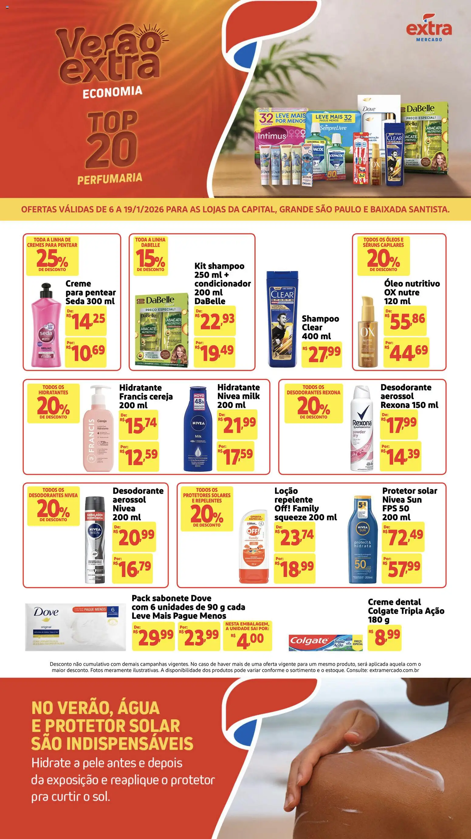 Extra - Ofertas de Mercado Perfumaria - página 1- válido a partir de 06/01/2026

