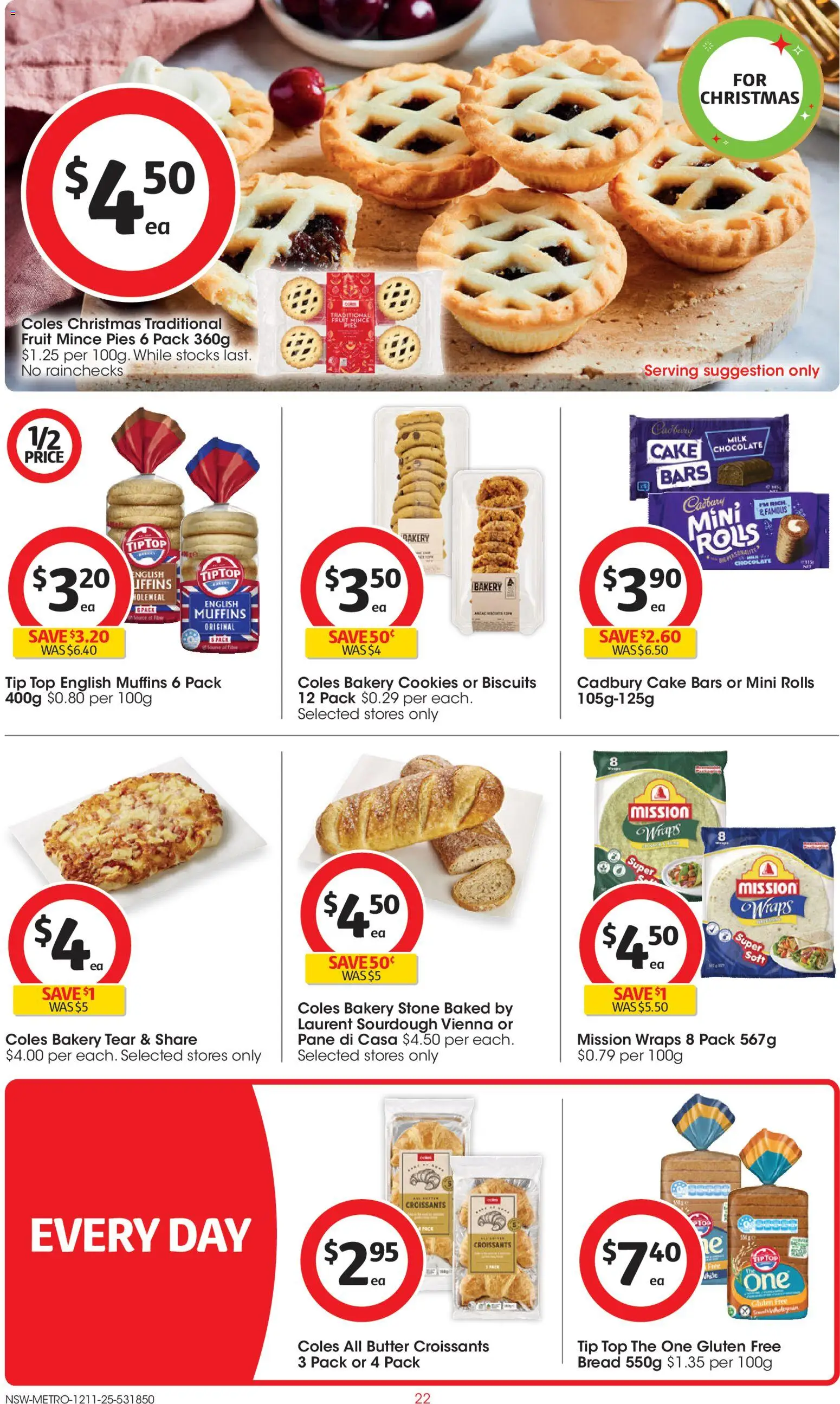 Coles Catalogue  - page 22- valid from 12/11/2025