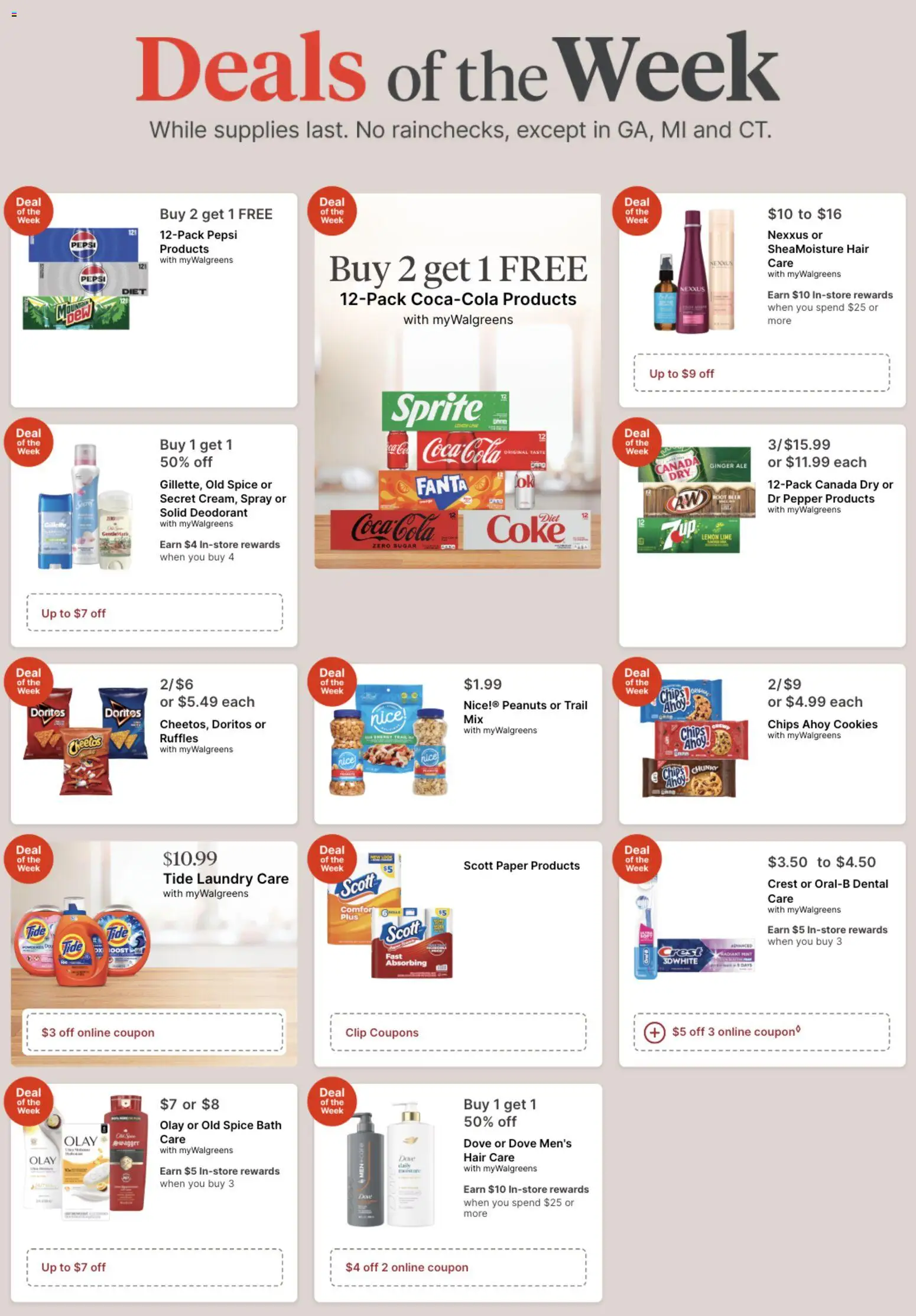Walgreens Weekly Ad - page 1- valid from 03/15/2026