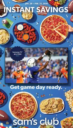 Preview Sam's Club Instant Savings Book February valid from 01/28/2026
