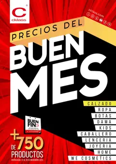 Cklass Buen Fin  válido desde 12/11/2025