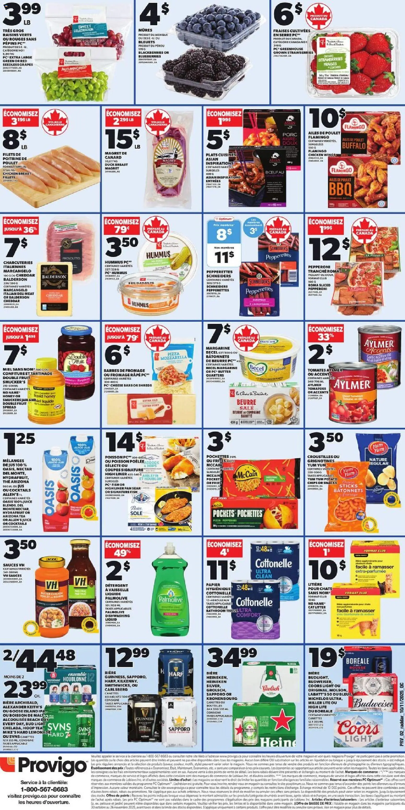 Provigo weekly flyer / circulaire - page 2- valid from Nov 13, 2025