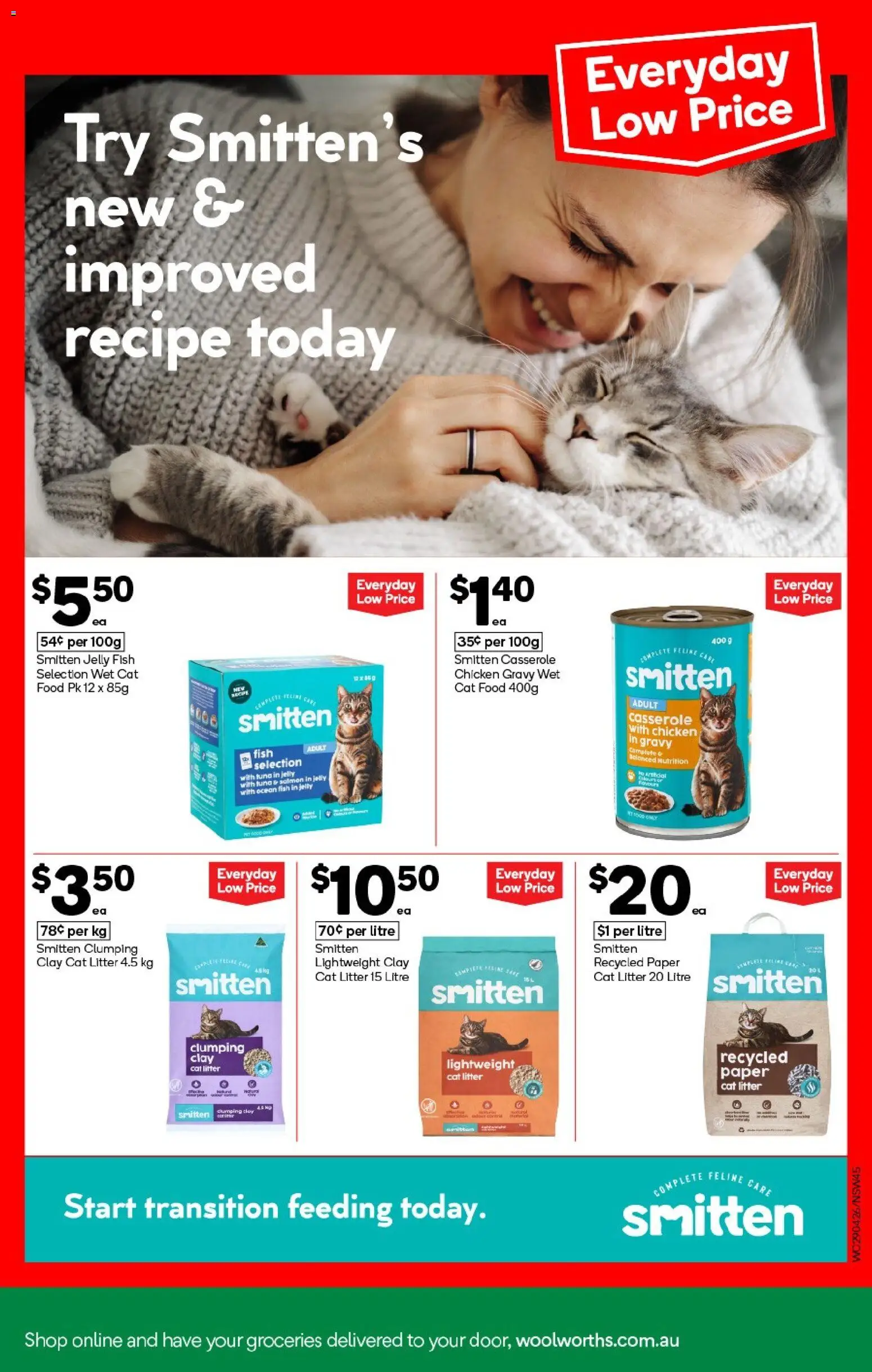 Woolworths catalogue  - page 45- valid from 29/04/2026
