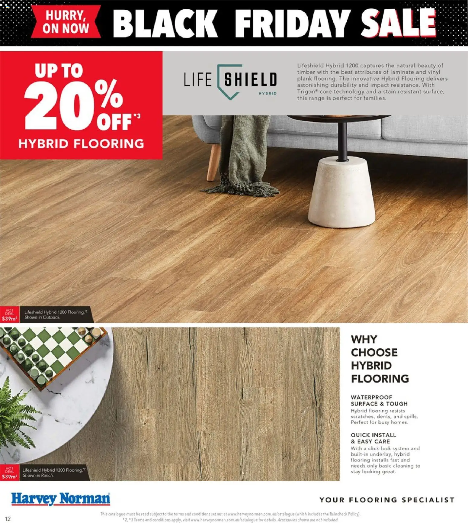 Harvey Norman Carpet & Flooring Black Friday Sale - page 12- valid from 13/11/2025