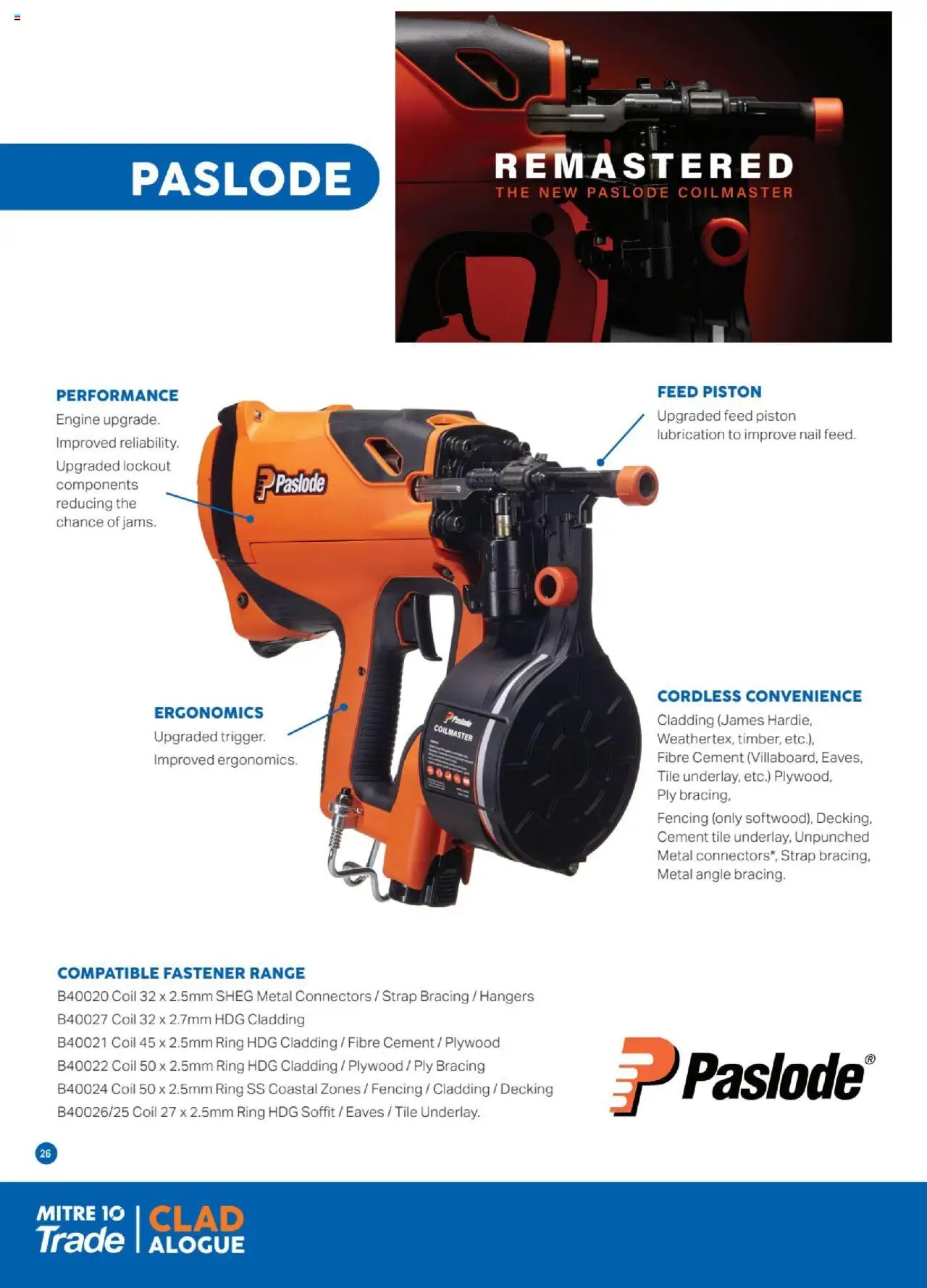 Mitre 10 - Cladalogue E-Selection Guide 2025 - page 26- valid from 27/06/2025