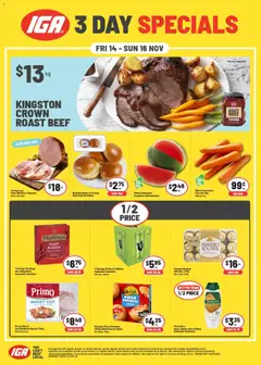 IGA catalogue preview - valid from 14/11/2025