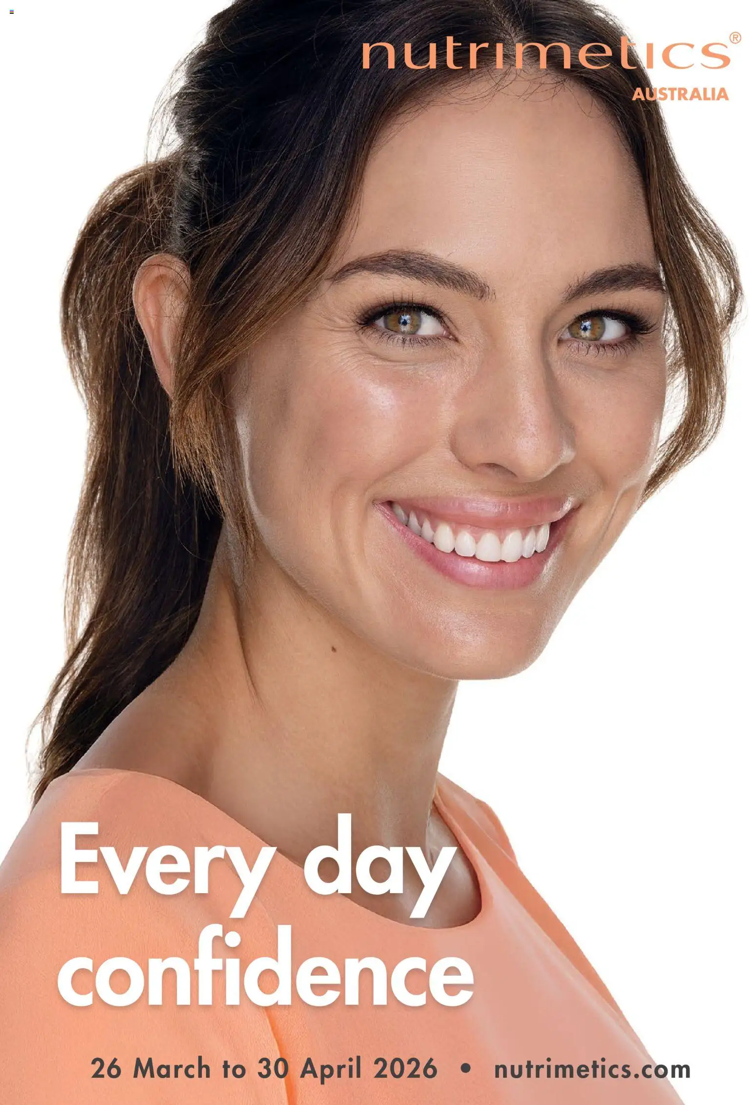 Nutrimetics Catalogue Every day confidence - page 1- valid from 26/03/2026