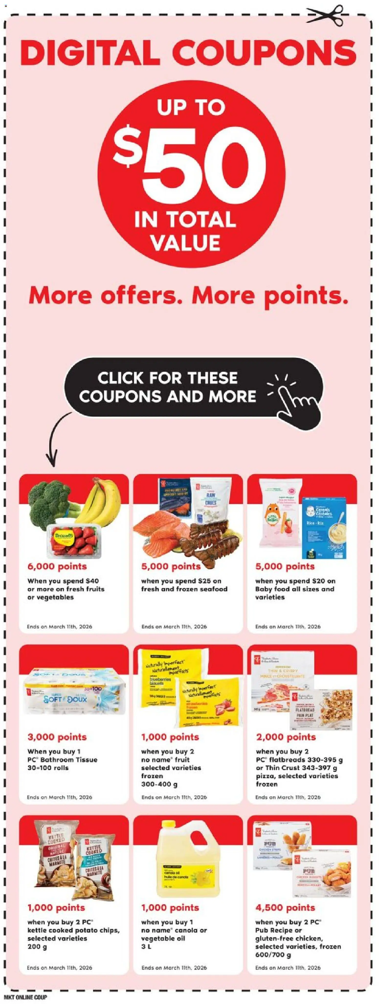 Valu Mart weekly flyer - page 6- valid from Feb 26, 2026