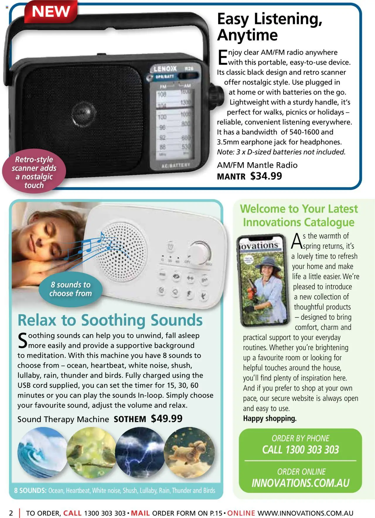 Innovations Catalogue Summer 2025 - page 2- valid from 24/09/2025