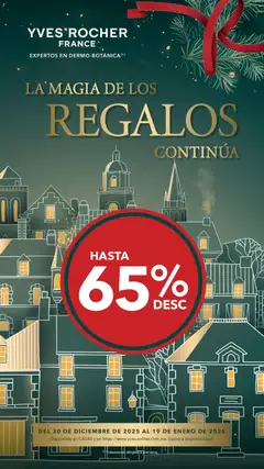 Yves Rocher catálogo La Magia de los Regalos Continúa válido desde 30/12/2025