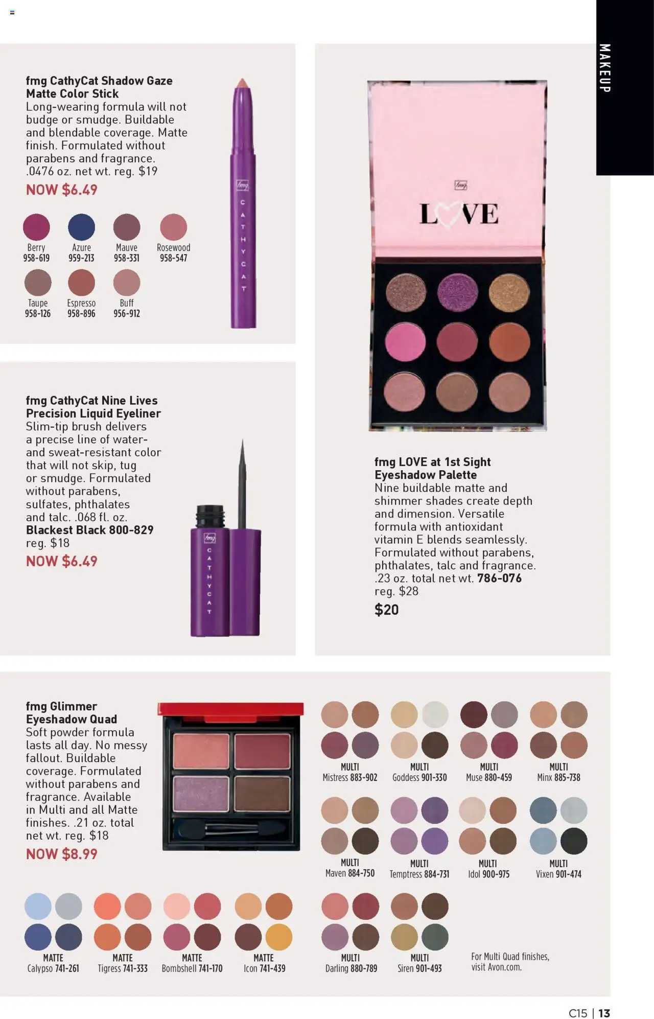 Avon Brochure - page 13- valid from 07/16/2025