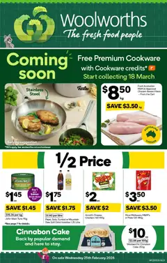 Woolworths catalogue preview - valid from 25/02/2026
