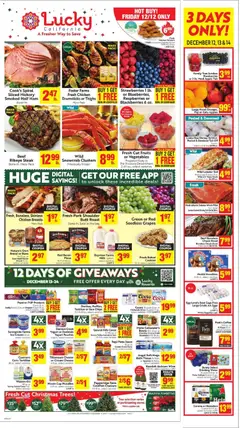 Preview Lucky Supermarkets Weekly Ad valid from 12/10/2025