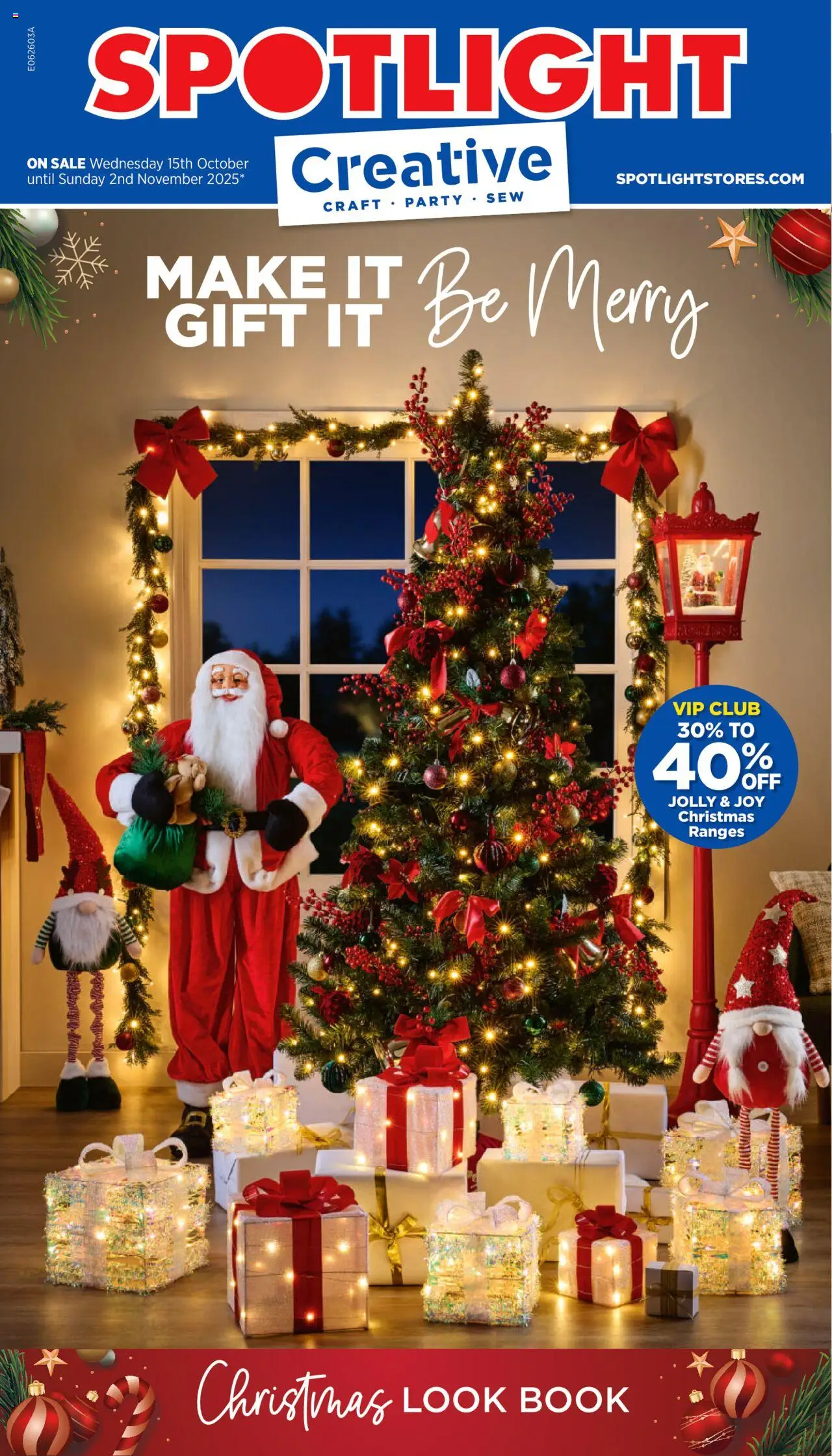 Spotlight Christmas Lookbook - page 1- valid from 15/10/2025