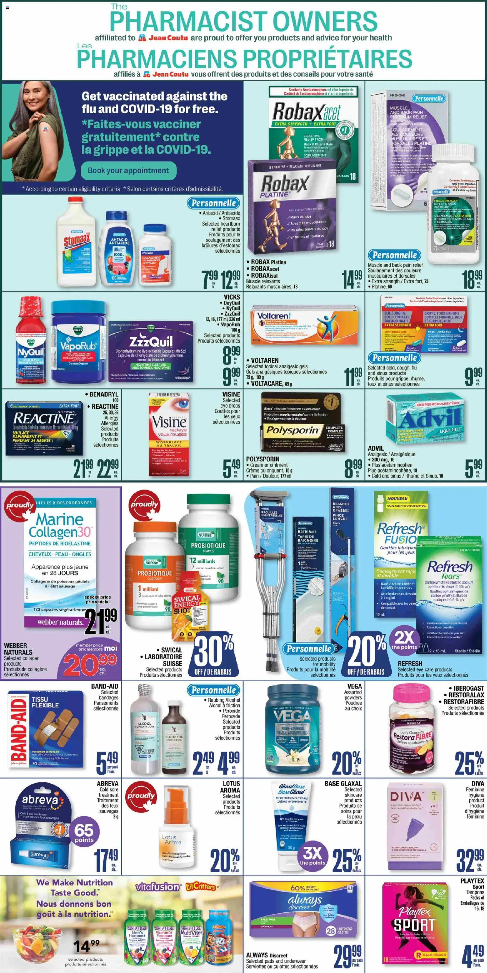 Jean Coutu weekly flyer - page 4- valid from Nov 13, 2025
