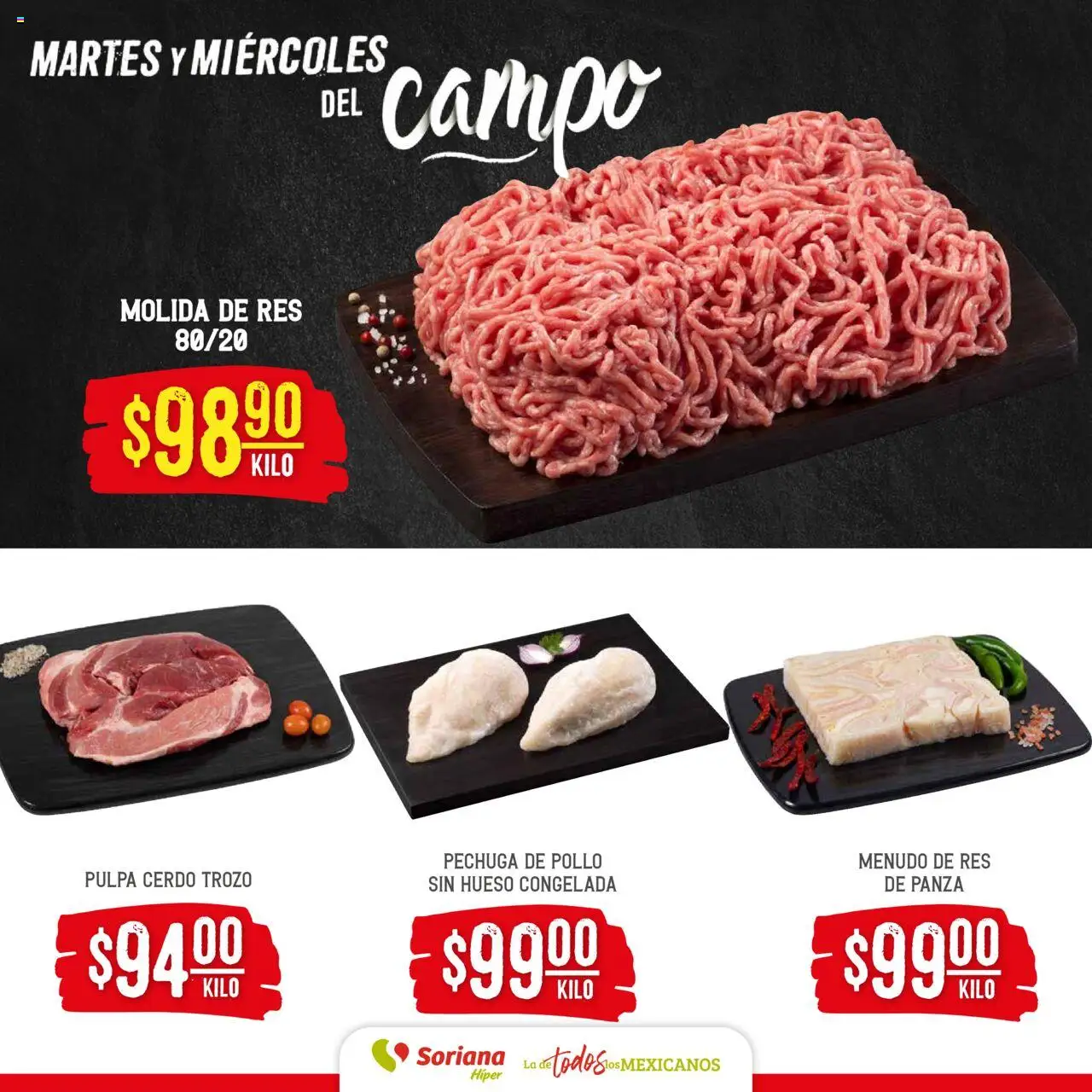 Soriana - Martes y Miércoles del Campo Híper: Ver, Tab, Chis, Camp, Yuc y Q. Roo - página 4- válido desde 22/07/2025