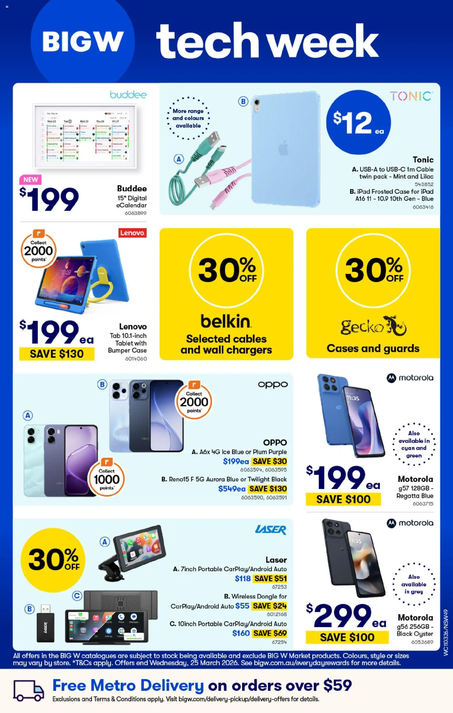 Woolworths catalogue  - page 49- valid from 11/03/2026