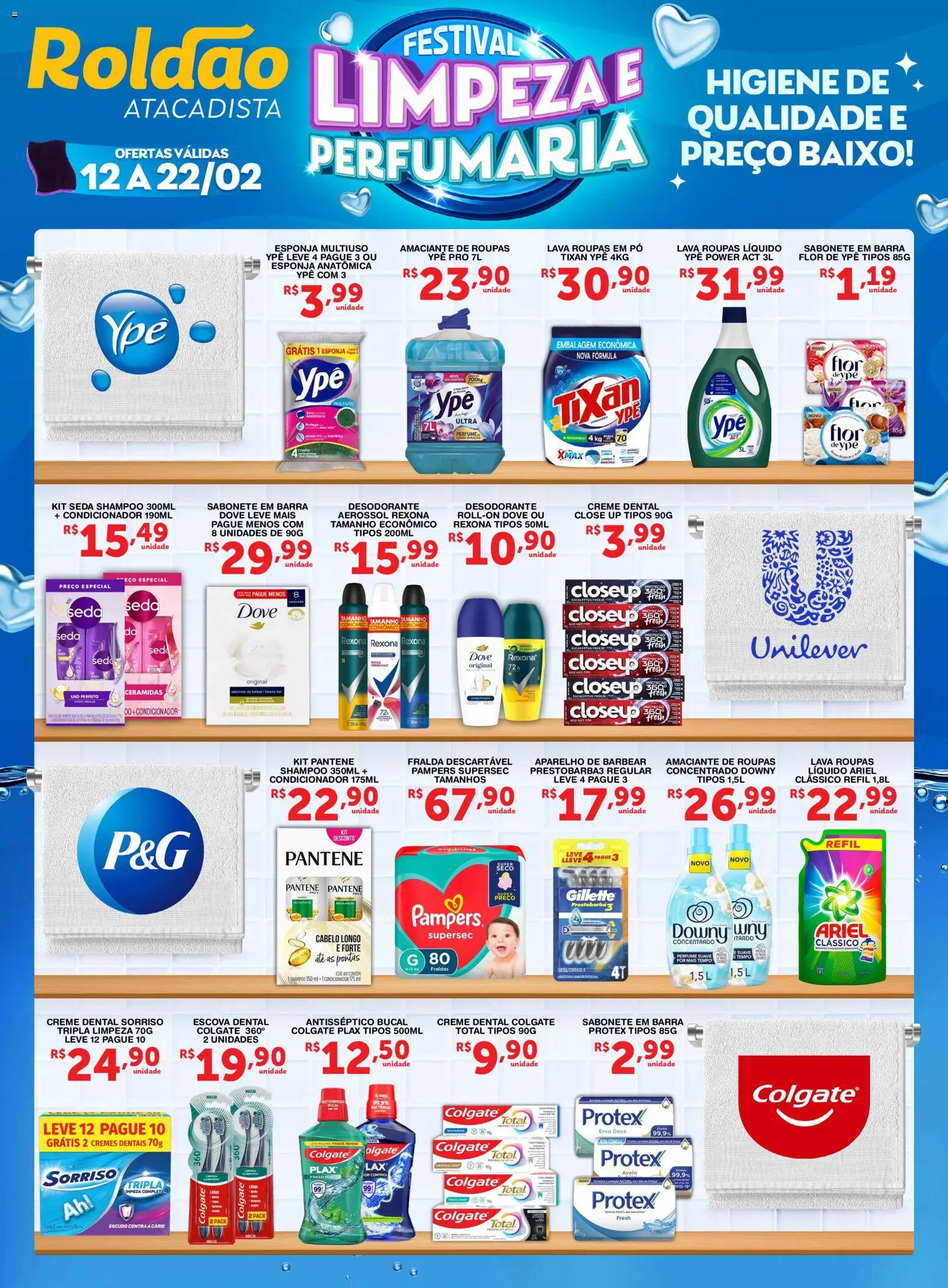Roldão - Ofertas Festival da Limpeza e Perfumaria - página 1- válido a partir de 12/02/2026
