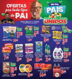 Pré-visualização Supermercados Unidos - Ofertas da semana válida a partir de 01/08/2025