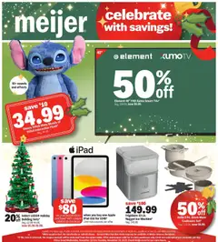 Preview Meijer Celebrate With Savings valid from 11/12/2025