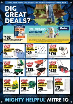 Mitre 10 catalogue preview - valid from 01/10/2025