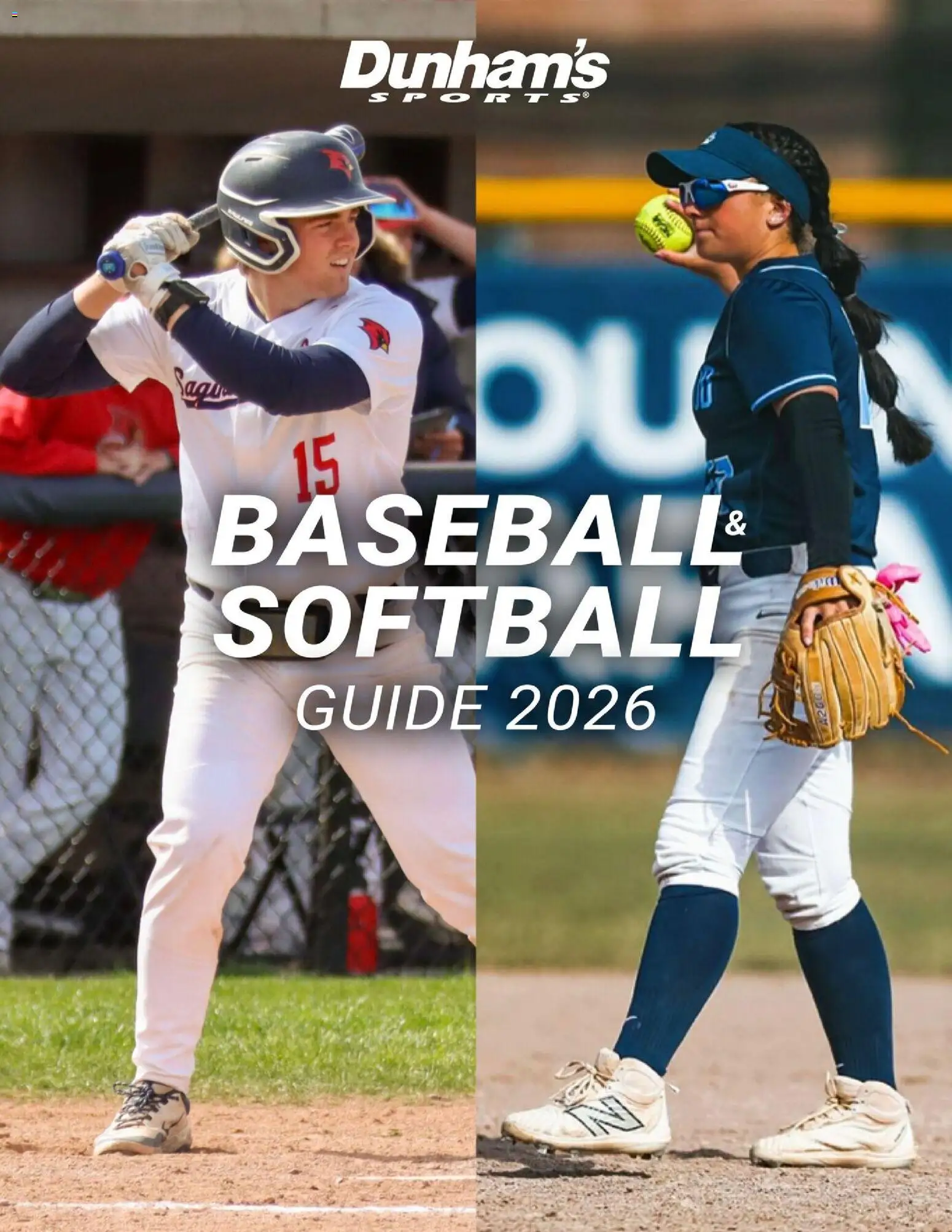 Dunham's Sports Baseball & Softball Guide - page 1- valid from 02/12/2026