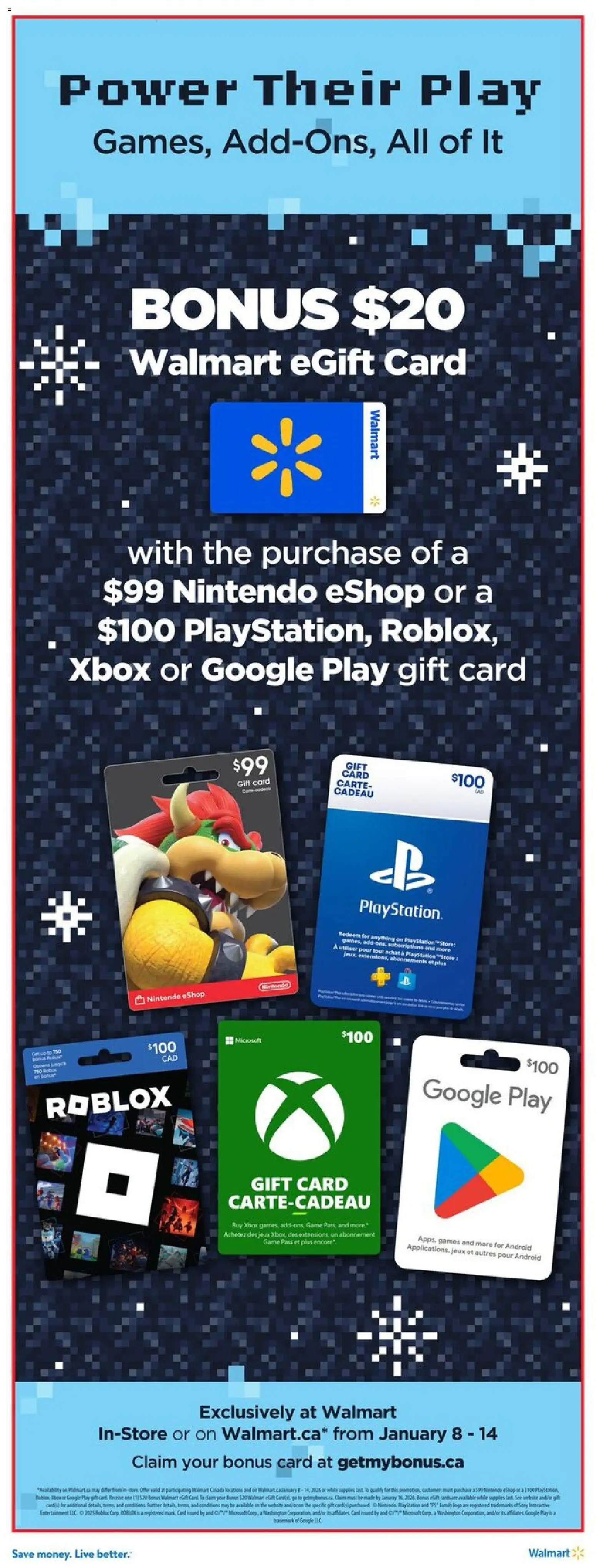 Walmart weekly flyer - page 14- valid from Jan 8, 2026