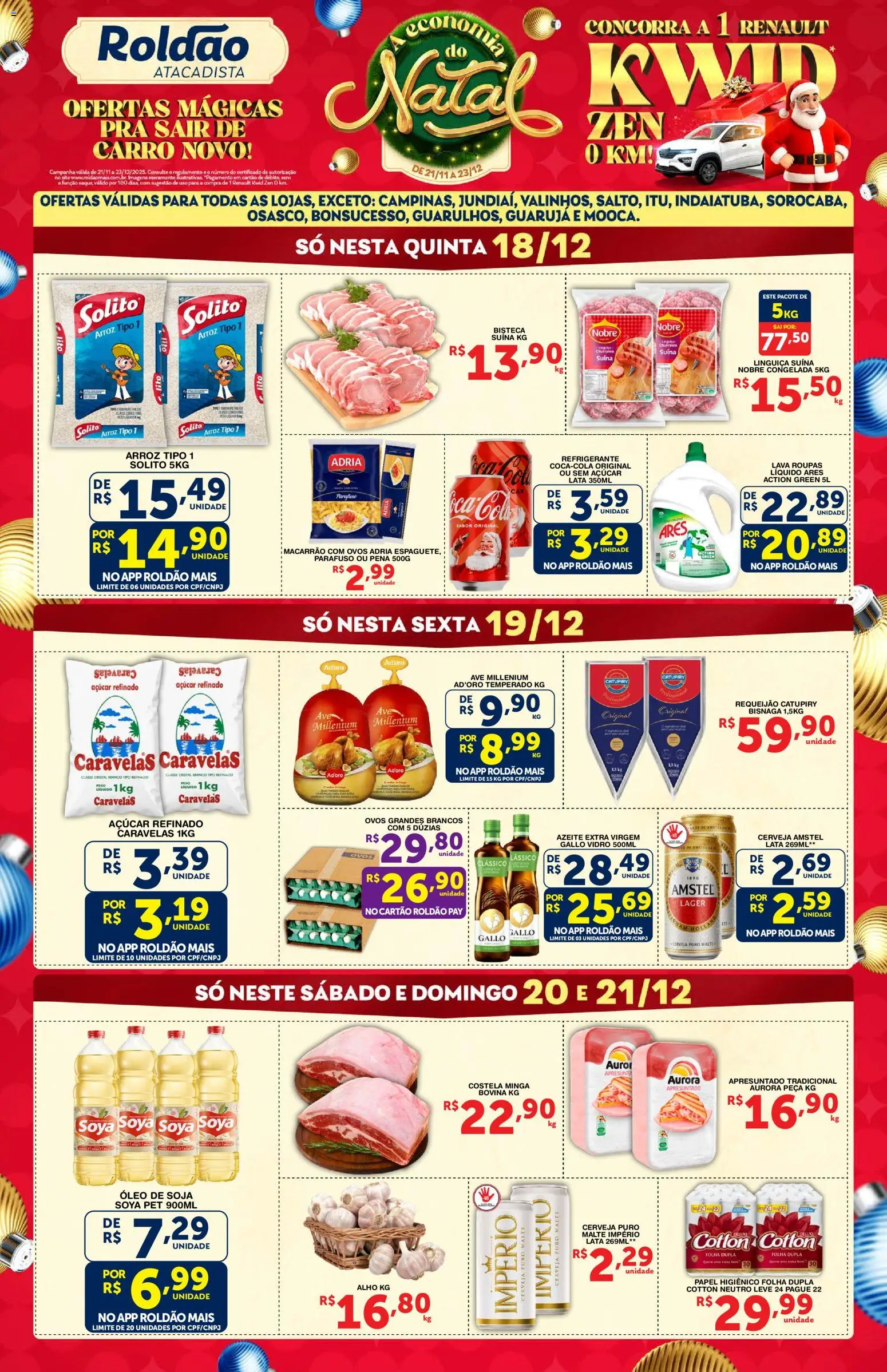 Roldão - Ofertas Fim de Semana Arrasador - página 1- válido a partir de 18/12/2025
