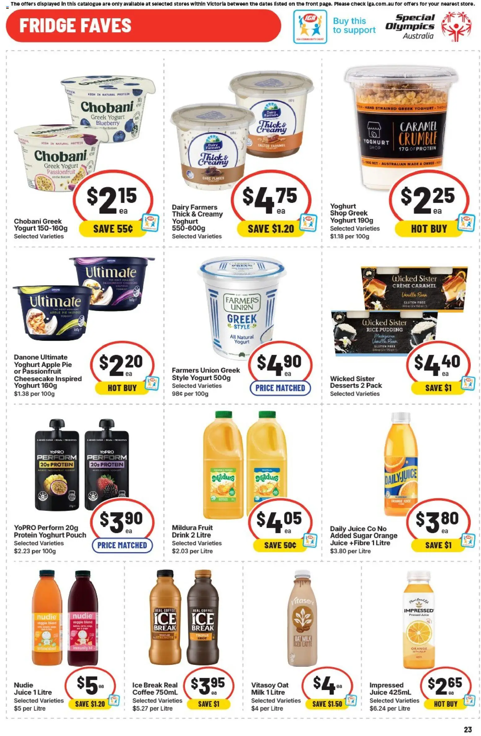 IGA catalogue  - page 23- valid from 29/04/2026