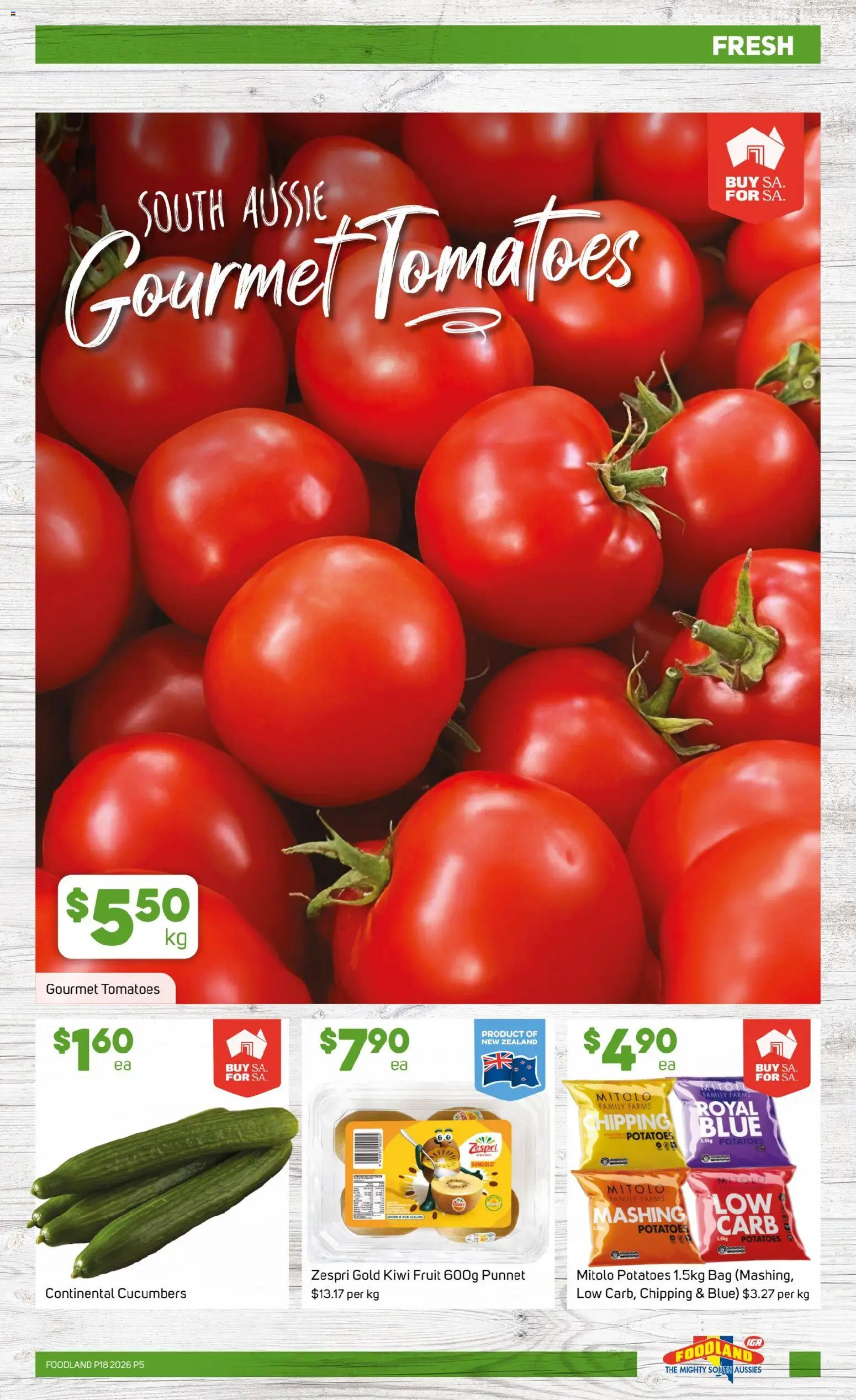 Foodland catalogue  - page 5- valid from 29/04/2026