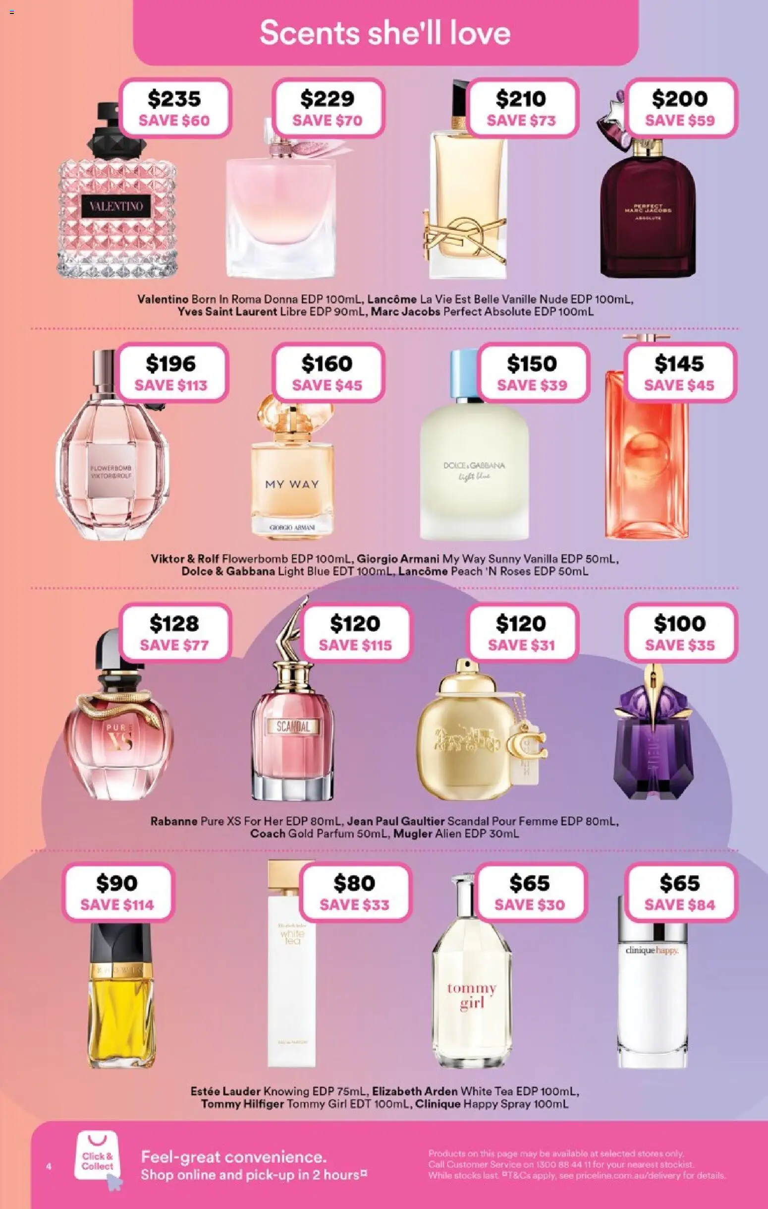 Priceline Pharmacy catalogue  - page 4- valid from 23/04/2026