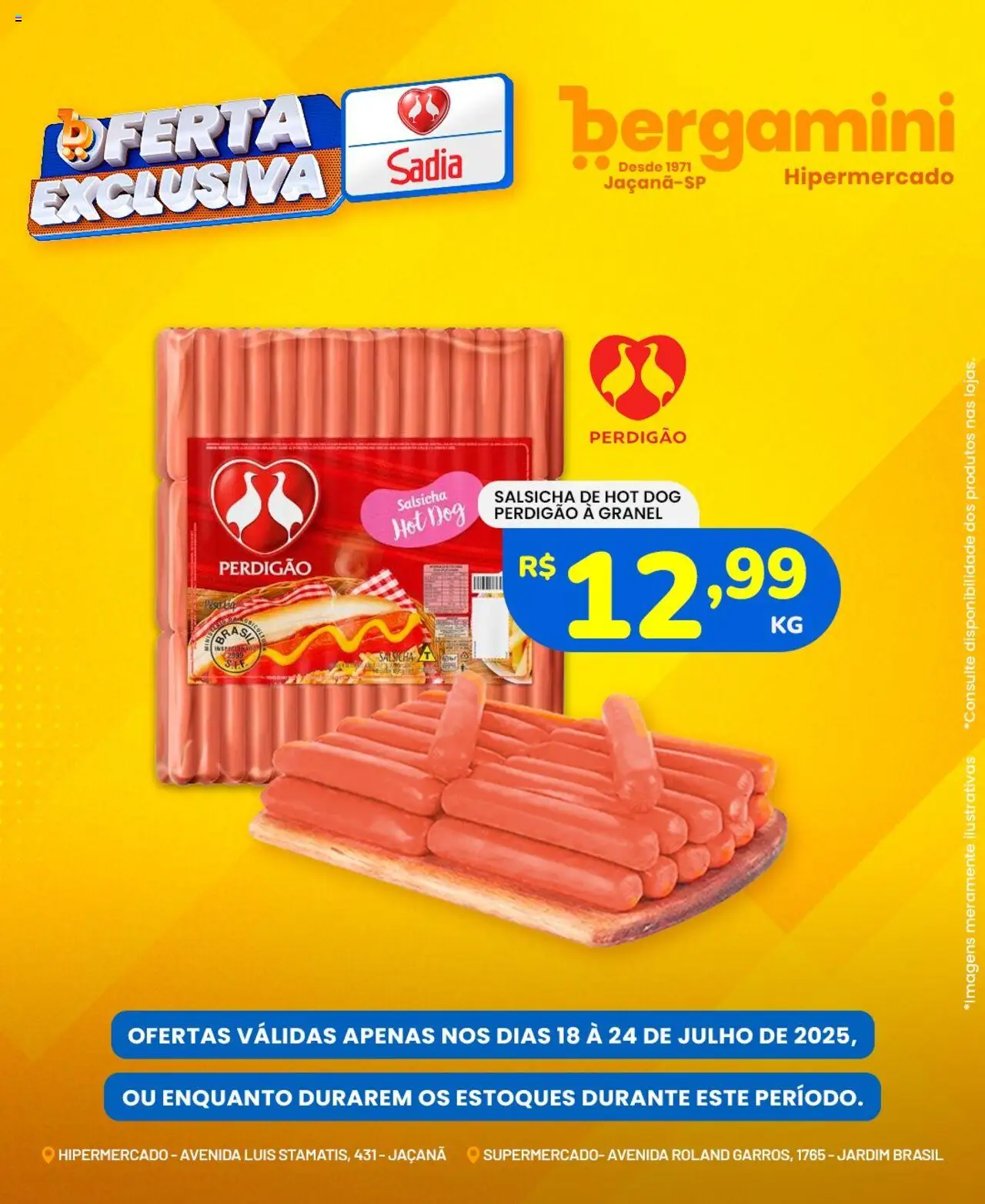 Supermercado Bergamini - Ofertas BRF - página 6- válido a partir de 18/07/2025
