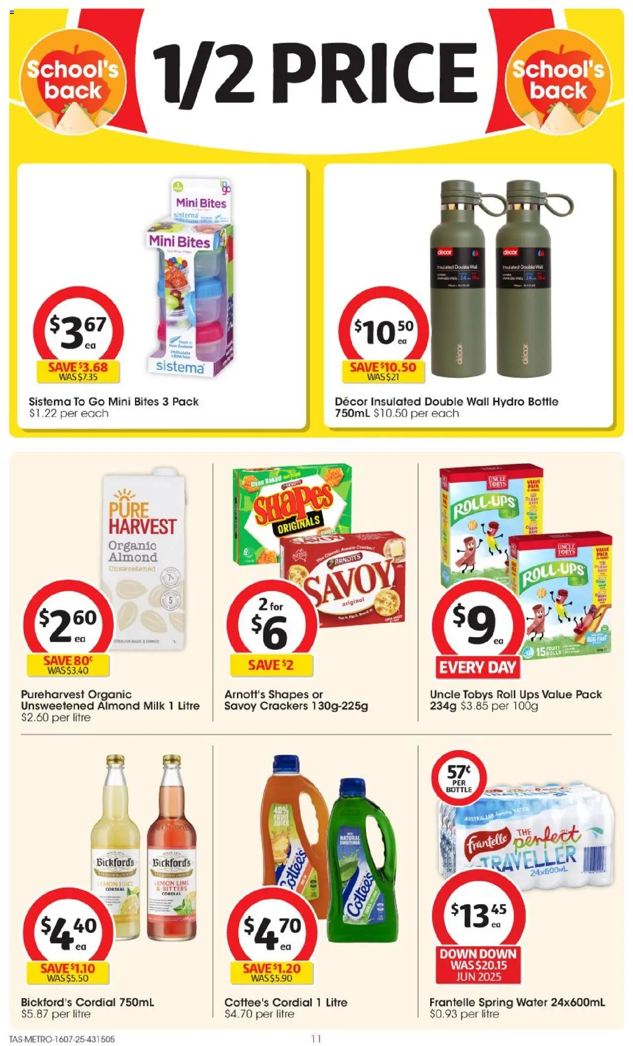Coles Catalogue TAS - page 11- valid from 16/07/2025