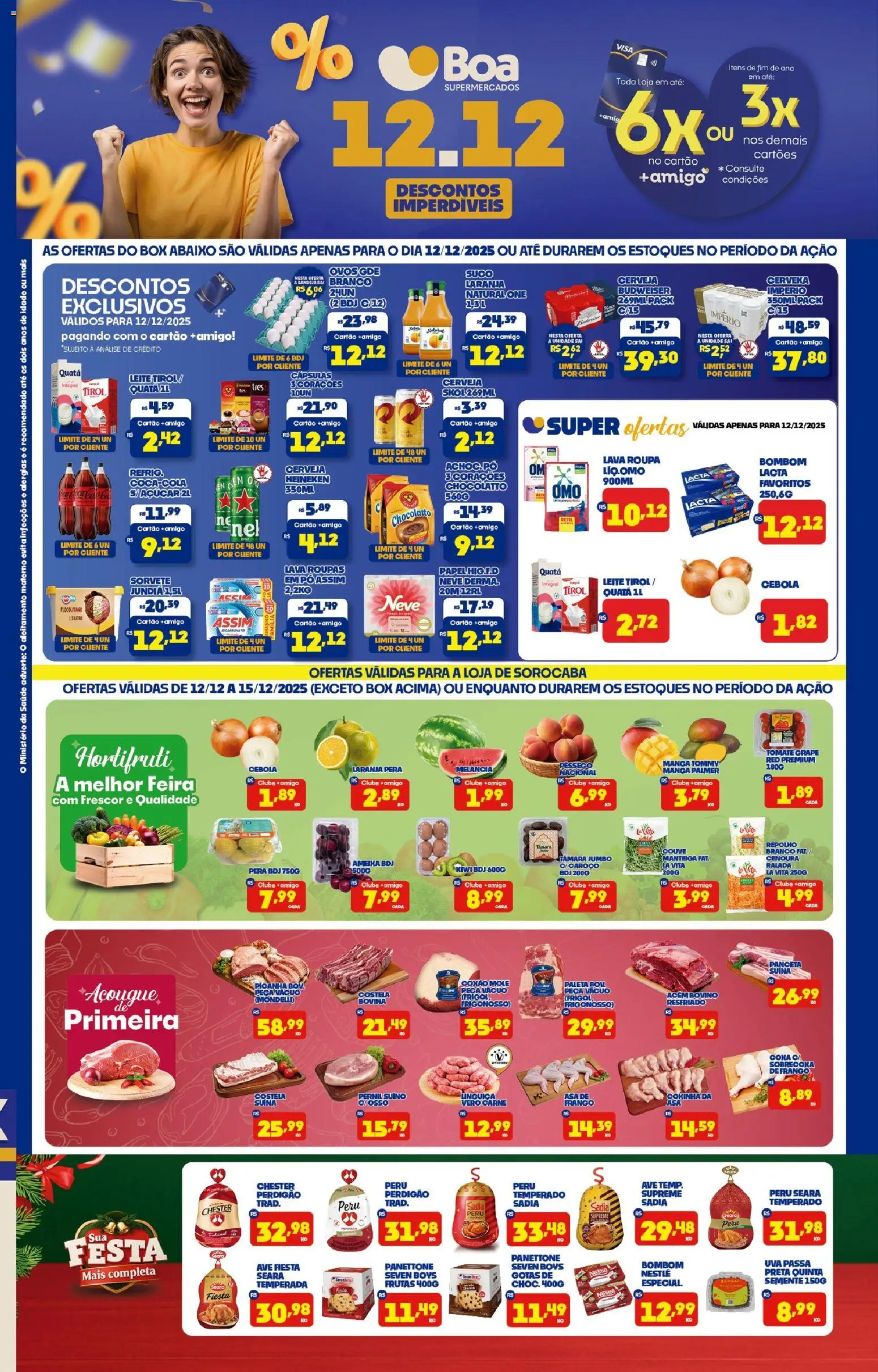 Boa Supermercados - Ofertas da semana - página 1- válido a partir de 12/12/2025
