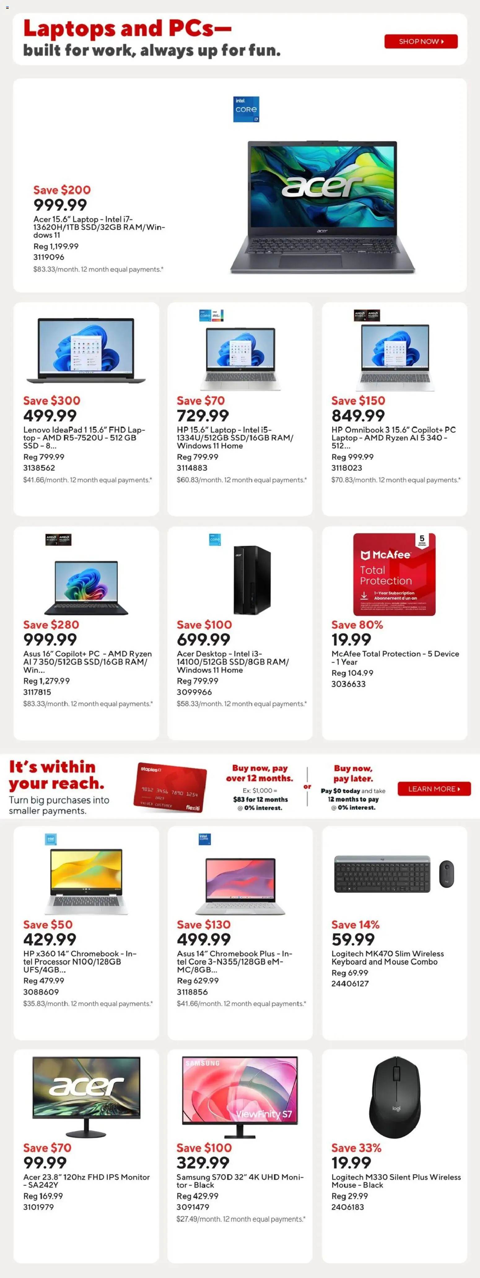 Staples weekly flyer / circulaire - page 6- valid from Feb 27, 2026