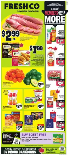 Preview FreshCo weekly flyer / circulaire valid from Oct 16, 2025