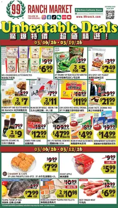 Preview 99 Ranch Market Weekly Ad valid from 03/06/2026