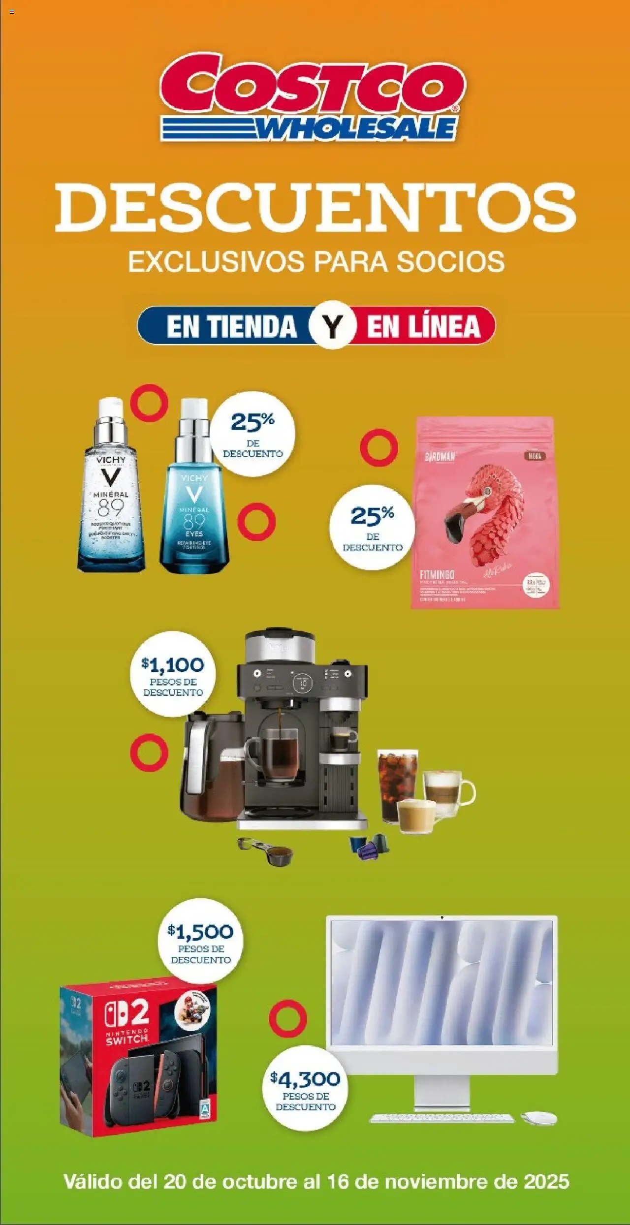 Costco catálogo - página 1- válido desde 20/10/2025