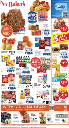 Preview Baker's Weekly Ad - NE valid from 12/03/2025