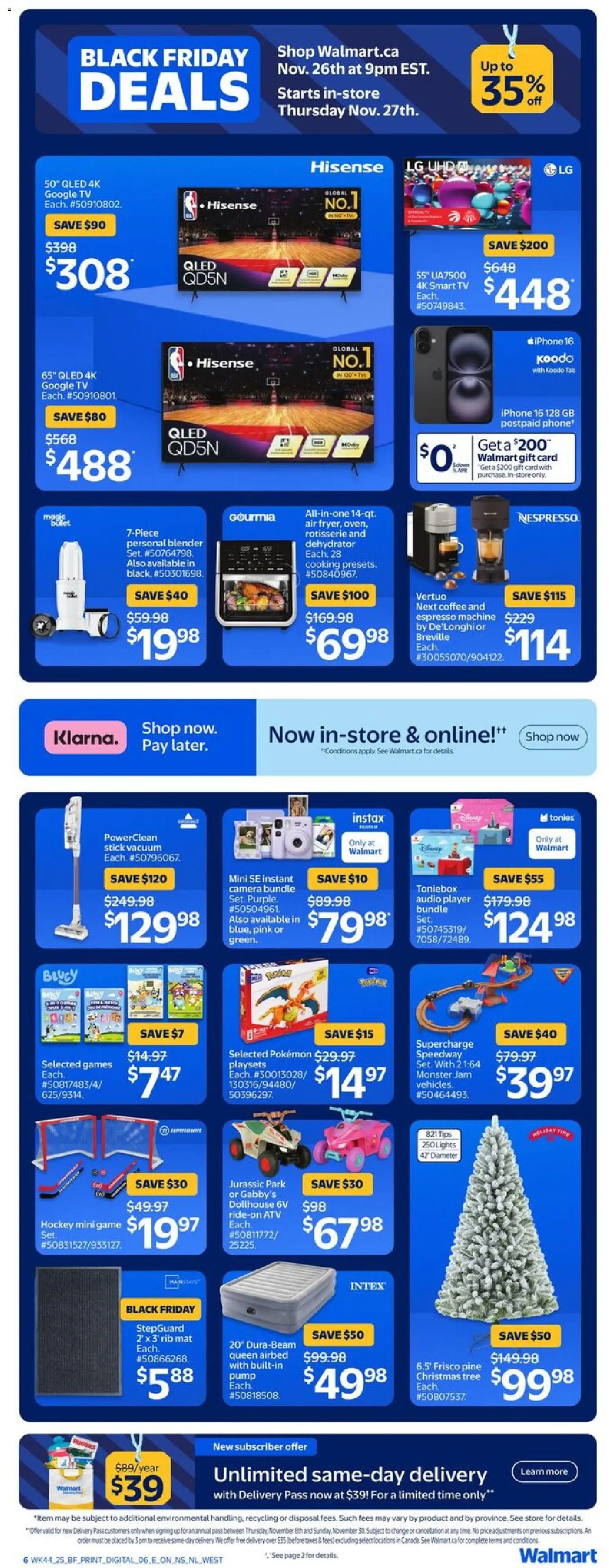 Walmart weekly flyer - page 15- valid from Nov 27, 2025