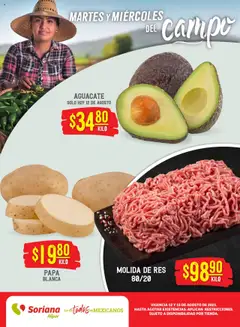 Soriana folleto válido desde 12/08/2025
