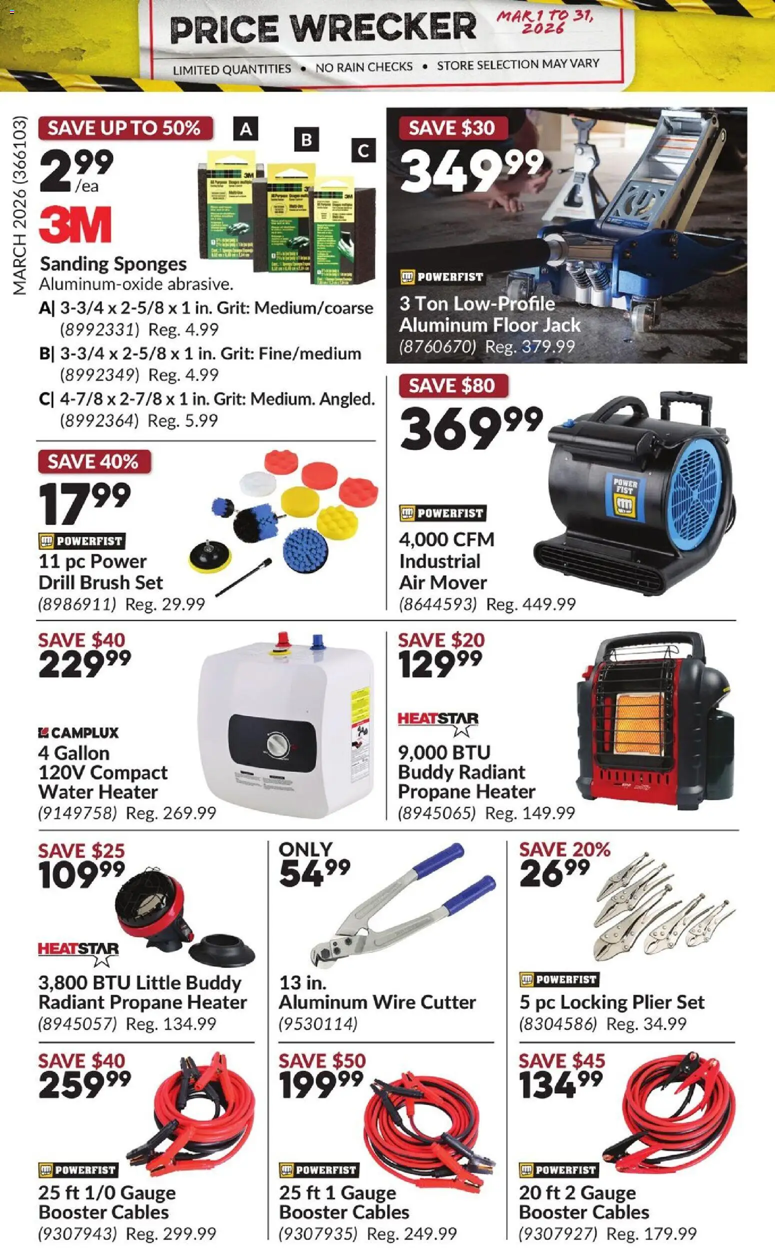 Princess Auto flyer - Price Wrecker - page 21- valid from Mar 1, 2026