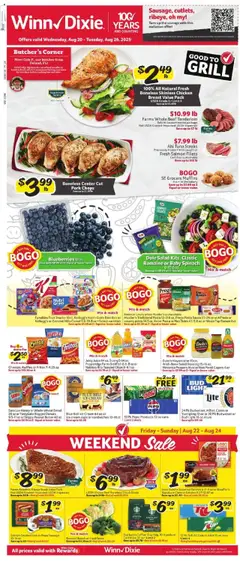 Preview Winn Dixie Weekly Ad valid from 08/20/2025